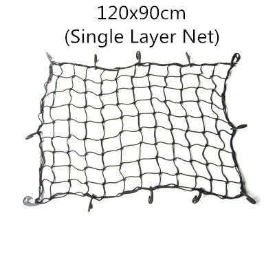 Car Trunk Cargo Net Organizer Auto Elastic Mesh Fixed Cover Travel Sundries Storage Bag Interior Accessories