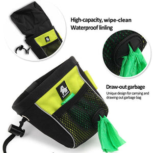Truelove Pet Dog Treat Bags Portable Travel Training Clip-on Pouch Dog Bag Easy Storage Belt Bag Poop Dispenser Dogs Accessories