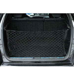 Car Trunk Cargo Net Organizer Auto Elastic Mesh Fixed Cover Travel Sundries Storage Bag Interior Accessories