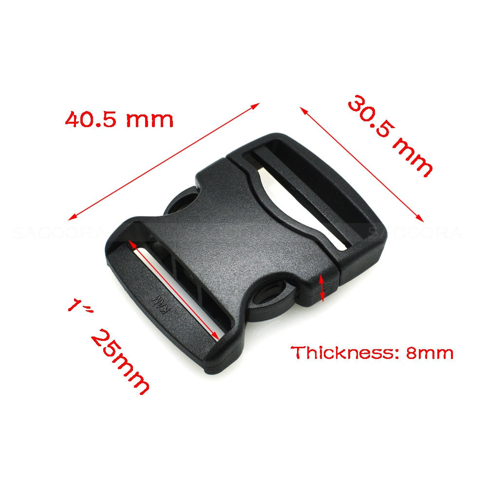 20mm 25mm 32mm 38mm 50mm Webbing Detach Buckle for Outdoor Sports Bags Students Bags Luggage travel buckle accessories