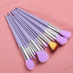 Purple Highlighter Blusher Brush - Beauty Blending Makeup Brushes