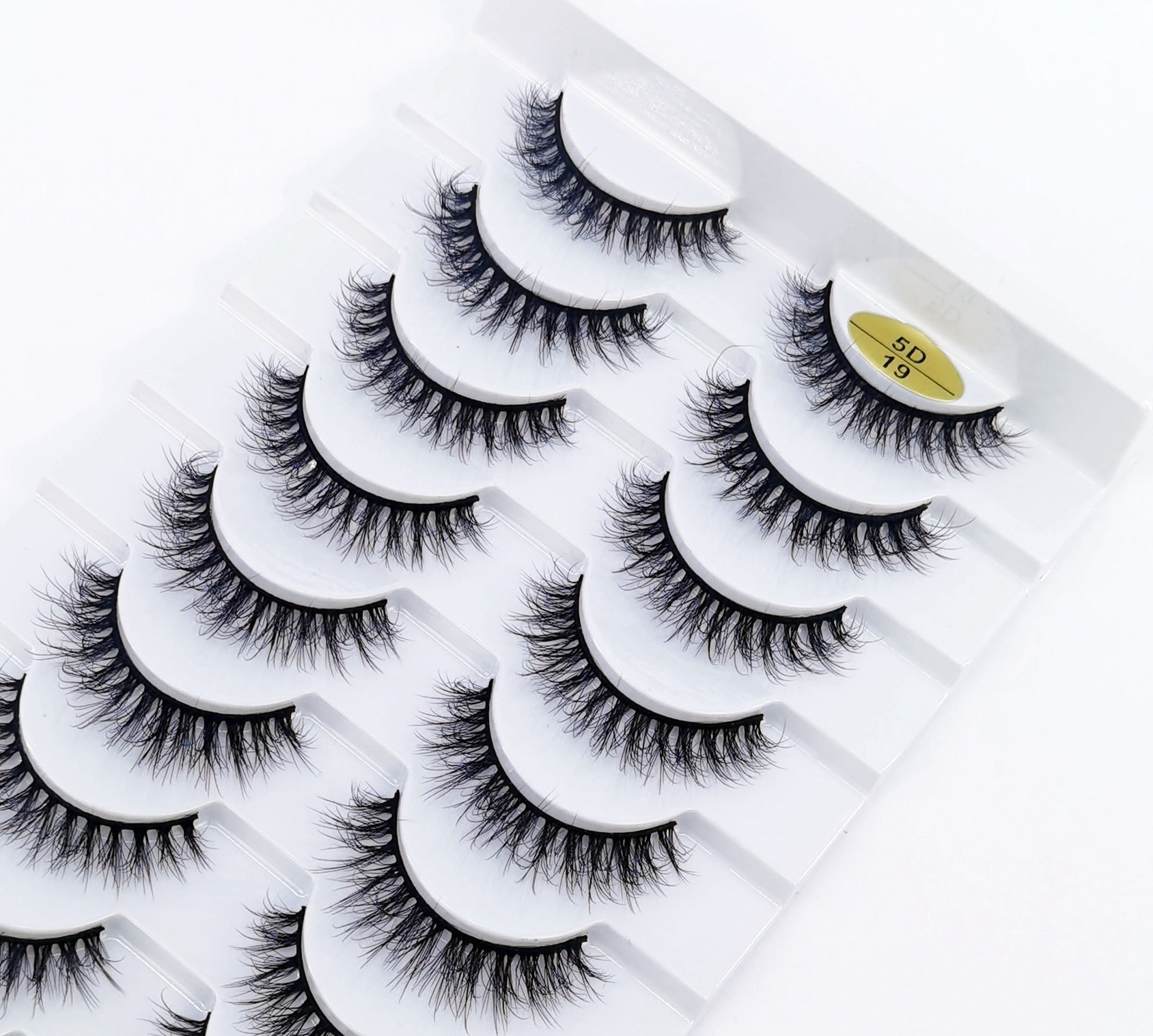 10 Pairs 3D Mink False Eyelashes Natural/Thick Eye Lashes  Fluffy Makeup Russian eyelahses Beauty Extension Reusable eyelashes