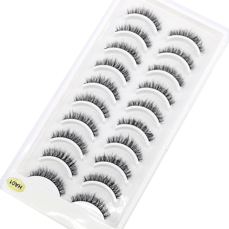 41 Styles 10 pairs natural long 3D mink false eyelashes fake lashes makeup kit Mink Lashes extension eye lashes short eyelashes