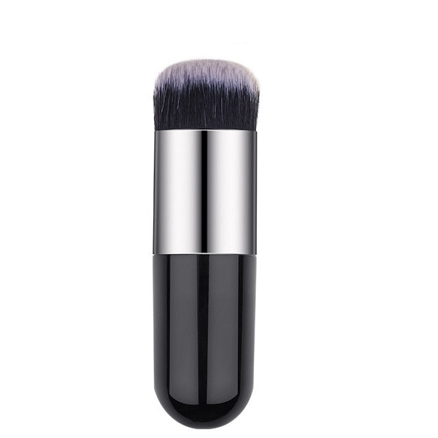 1pcs New Chubby Pier Foundation Brush Flat Cream Makeup Brushes Professional Cosmetic Make-up Brush