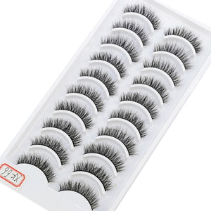 41 Styles 10 pairs natural long 3D mink false eyelashes fake lashes makeup kit Mink Lashes extension eye lashes short eyelashes