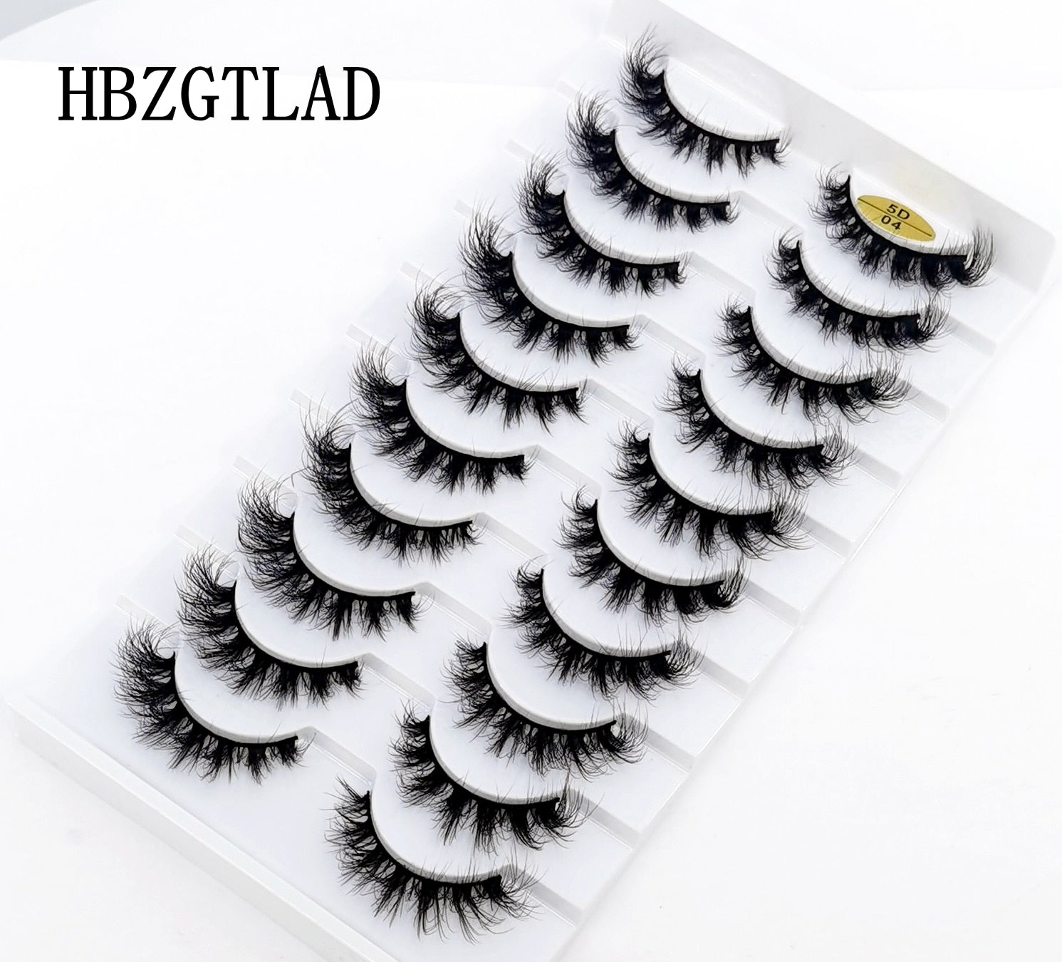 10 Pairs 3D Mink False Eyelashes Natural/Thick Eye Lashes  Fluffy Makeup Russian eyelahses Beauty Extension Reusable eyelashes