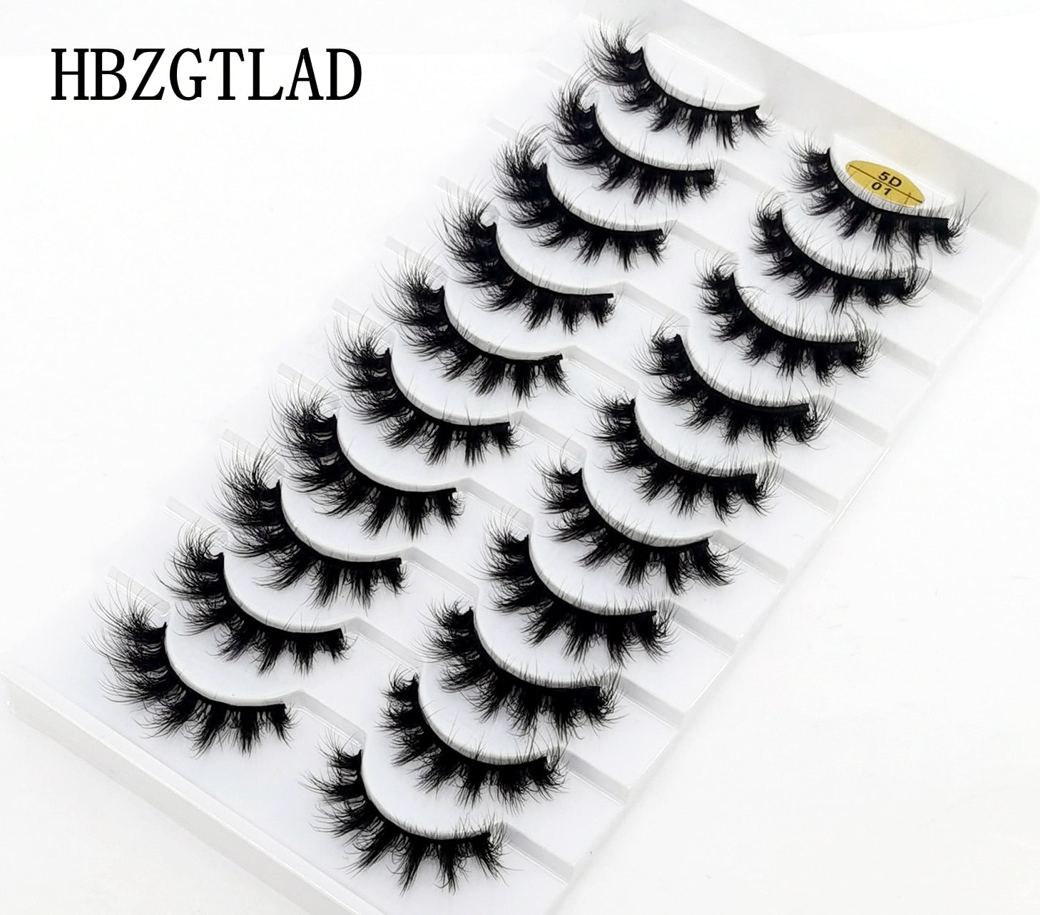 10 Pairs 3D Mink False Eyelashes Natural/Thick Eye Lashes  Fluffy Makeup Russian eyelahses Beauty Extension Reusable eyelashes