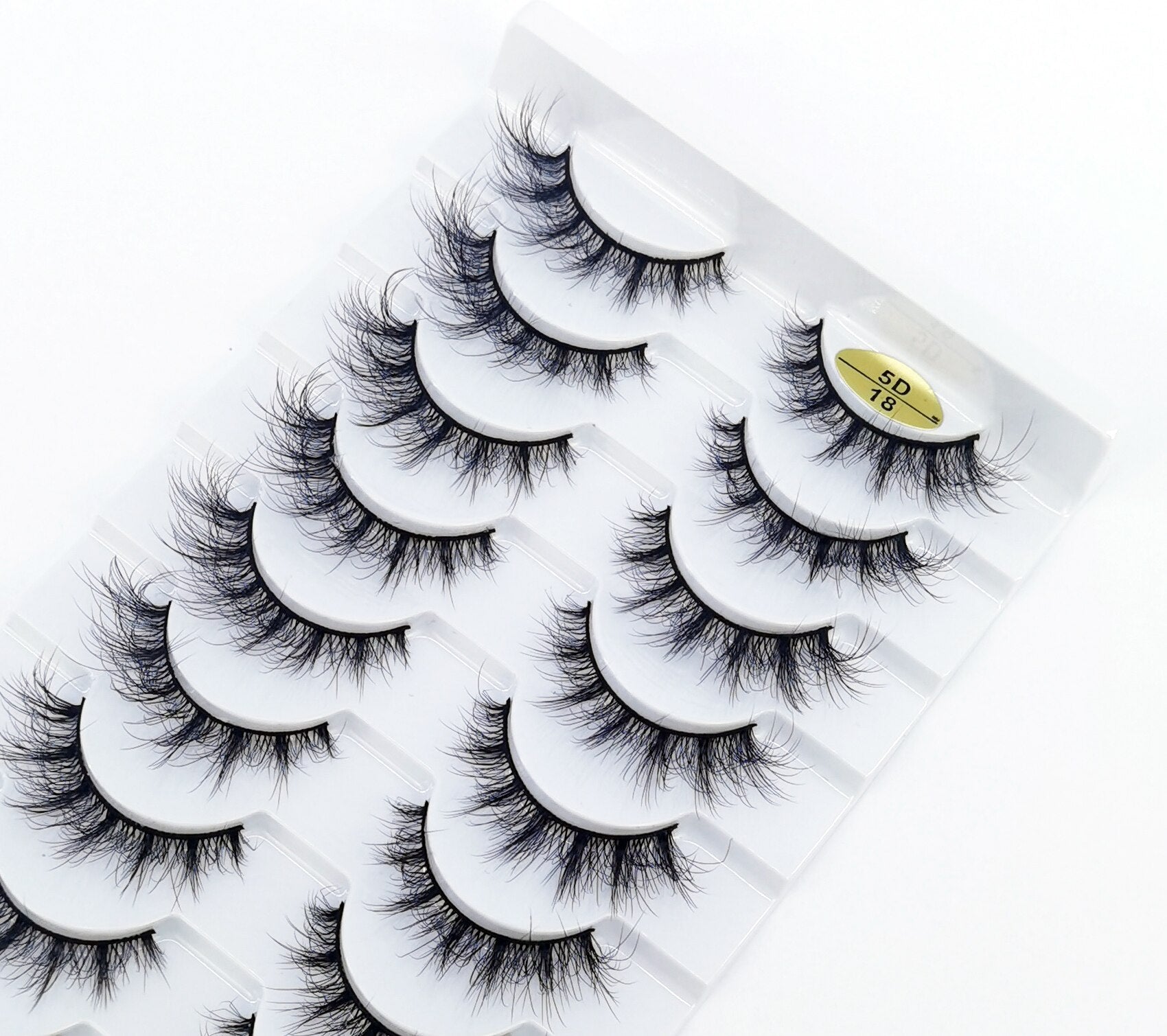 10 Pairs 3D Mink False Eyelashes Natural/Thick Eye Lashes  Fluffy Makeup Russian eyelahses Beauty Extension Reusable eyelashes