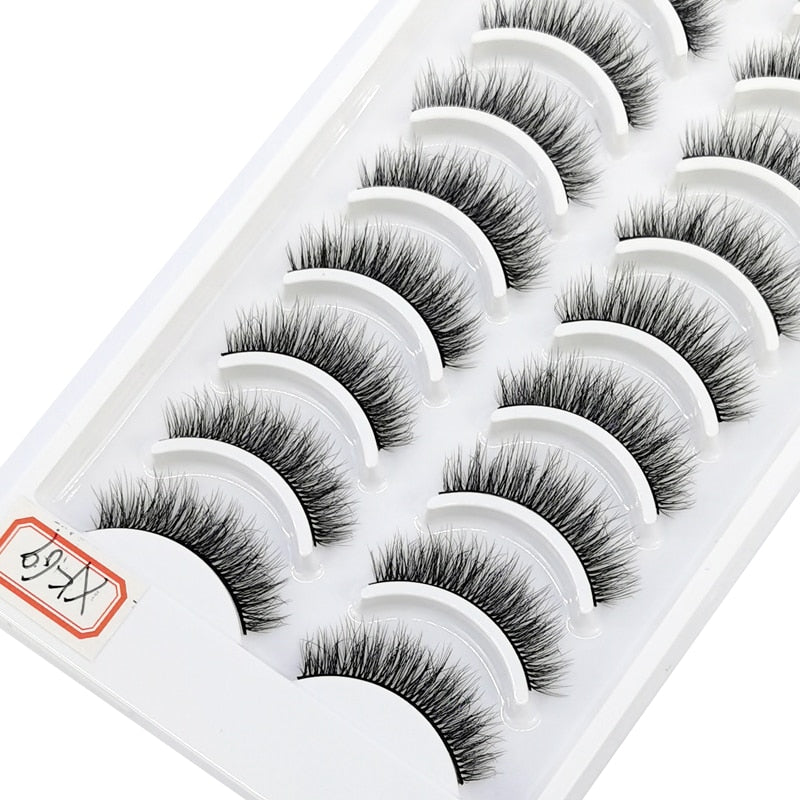 41 Styles 10 pairs natural long 3D mink false eyelashes fake lashes makeup kit Mink Lashes extension eye lashes short eyelashes