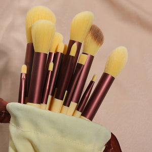 13 PCS Makeup Brushes Set Eye Shadow Foundation Women Cosmetic Brush  Eyeshadow Blush Beauty Soft Make Up Tools
