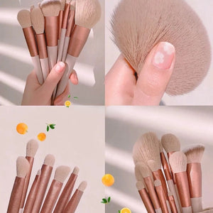 13Pcs Professional Makeup Brushes Set Cosmetic Powder Eye Shadow Foundation Blush Blending Concealer Beauty Make Up Tool Brushes