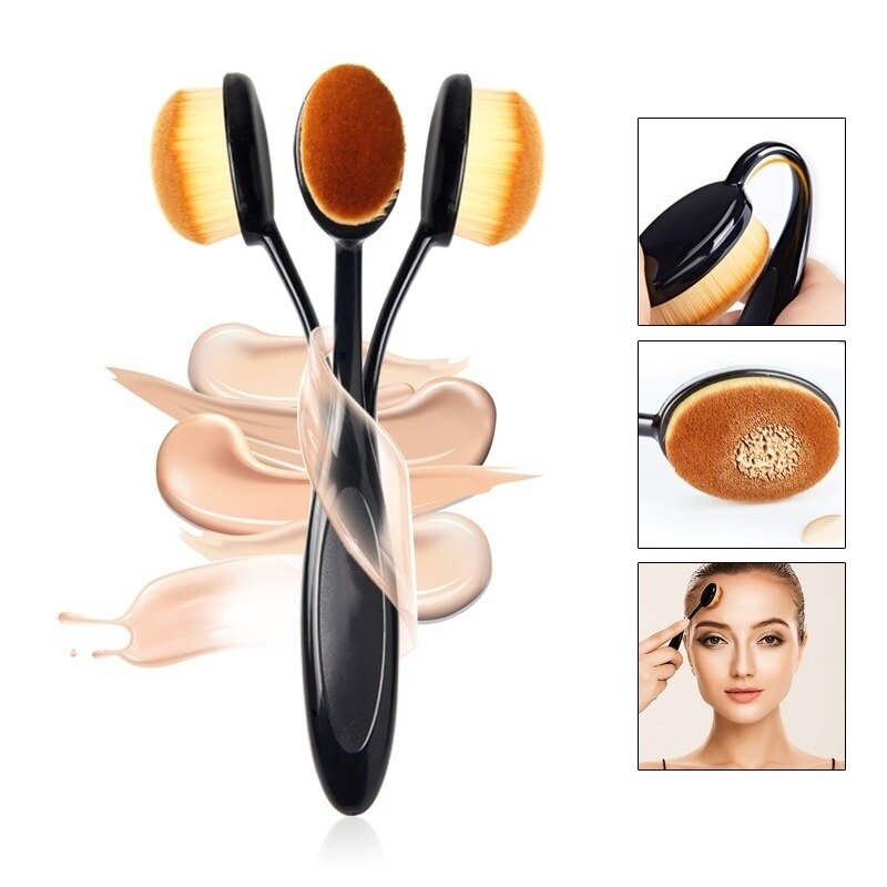 Large Foundation Brush Toothbrush Makeup Brushes BB Cream Fast Application Liquid Cream Powder Brush Make-up Tools