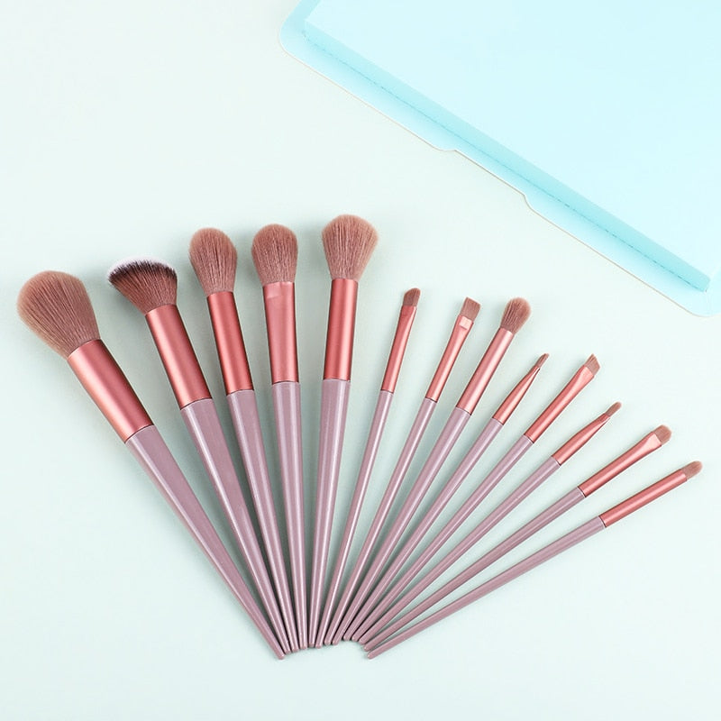 KOSMETYKI  8-20Pcs Makeup Brushes Set Eye Shadow Foundation Women Cosmetic Powder Blush Blending Beauty Make Up beauty Tools