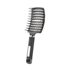 Hair Brush Scalp Massage Comb Hairbrush Bristle&amp;Nylon Women Wet Curly Detangle Hair Brush for Salon Hairdressing Styling Tools