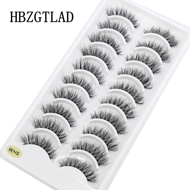 41 Styles 10 pairs natural long 3D mink false eyelashes fake lashes makeup kit Mink Lashes extension eye lashes short eyelashes