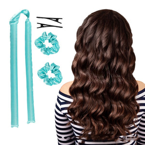 Lazy Heatless Curling Rod Headband Hair Rollers Wave Formers Wet Wavy Bundles No Heat Curls Hair Styling Tools Curl Bar бигуди