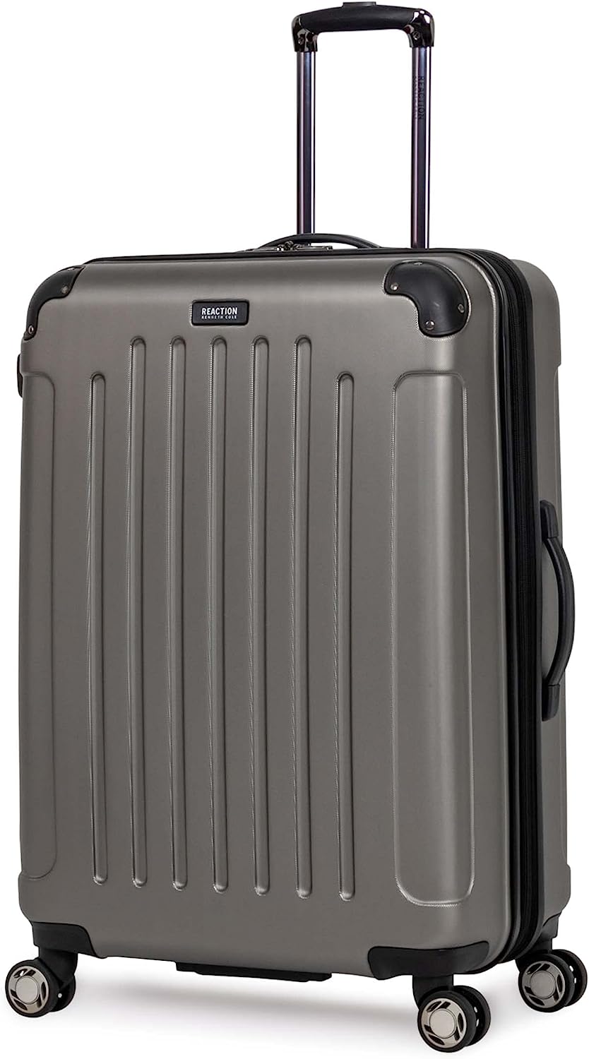 Kenneth Cole REACTION Renegade Expandable Luggage Lightweight Hardside 8-Wheel Spinner Travel Suitcase Bag