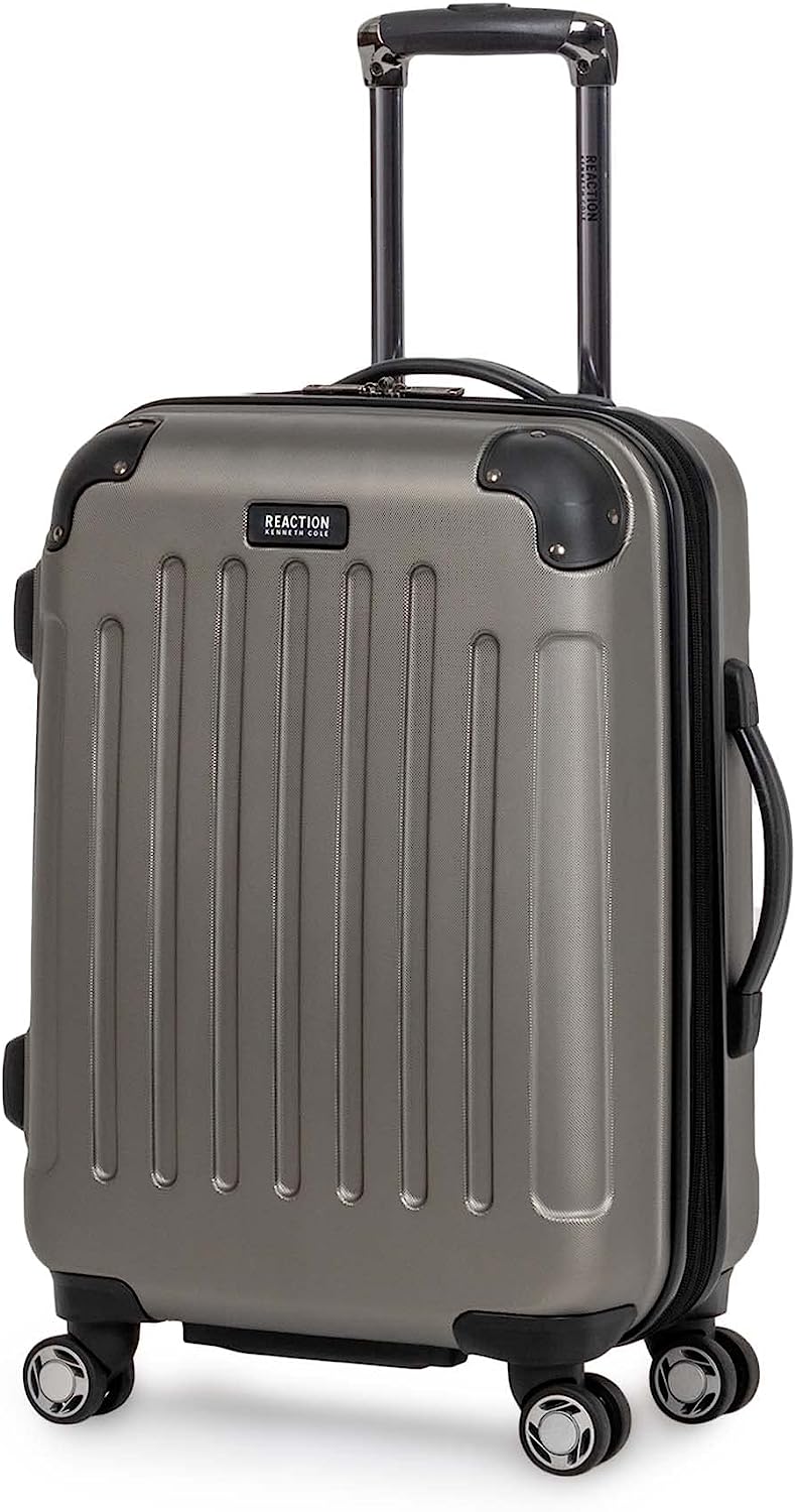 Kenneth Cole REACTION Renegade Expandable Luggage Lightweight Hardside 8-Wheel Spinner Travel Suitcase Bag