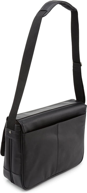 Kenneth Cole 524985 Expandable Computer Compatible Messenger Bag,Black,One Size