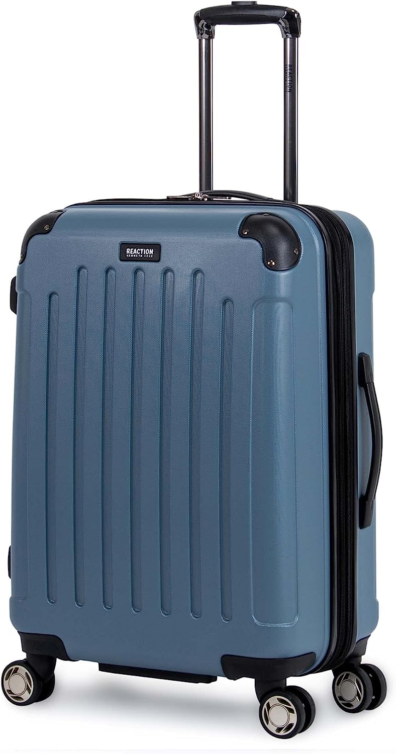 Kenneth Cole REACTION Renegade Expandable Luggage Lightweight Hardside 8-Wheel Spinner Travel Suitcase Bag