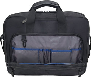 Kenneth Cole REACTION Single Compartment 15.6" Laptop Business Portfolio, Black