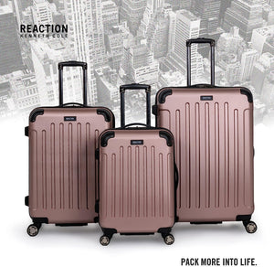 Kenneth Cole REACTION Renegade Expandable Luggage Lightweight Hardside 8-Wheel Spinner Travel Suitcase Bag