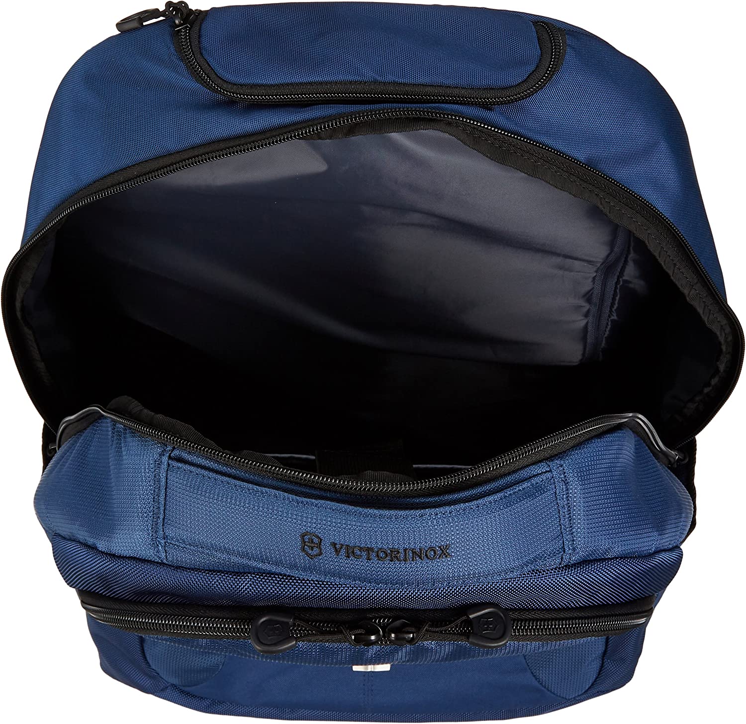 Victorinox VX Sport Wheeled Cadet Backpack with Pass Thru Sleeve, Blue, 20.9-inch