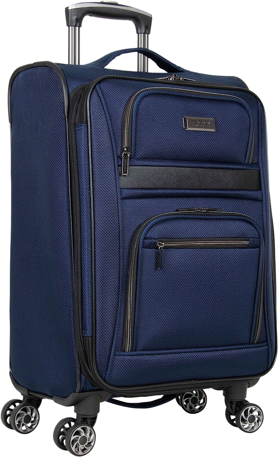 Kenneth Cole Reaction Rugged Roamer Luggage Collection Lightweight Softside Expandable 8-Wheel Spinner Travel Suitcase Bag