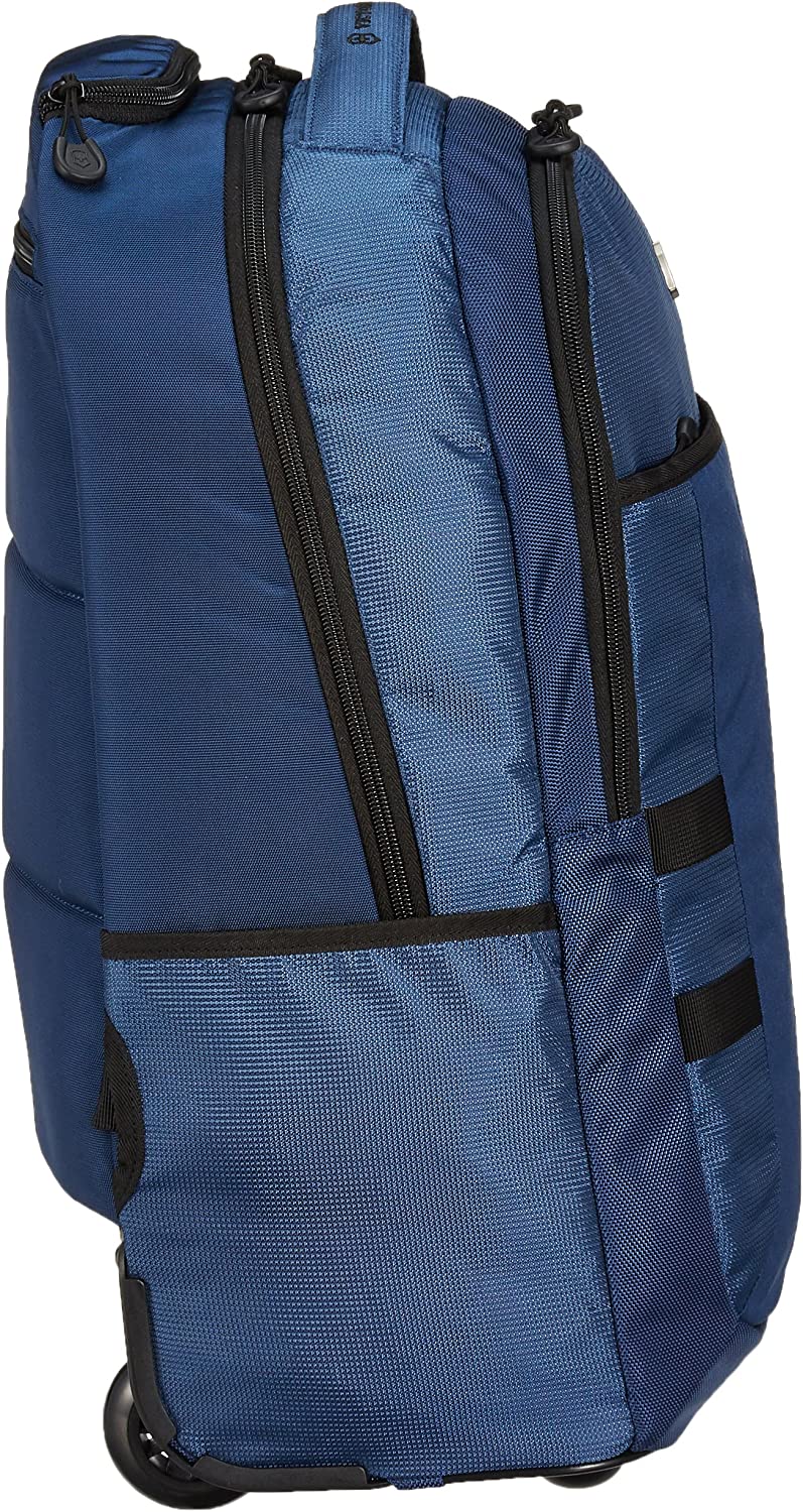 Victorinox VX Sport Wheeled Cadet Backpack with Pass Thru Sleeve, Blue, 20.9-inch