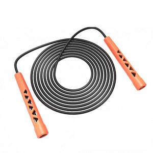 Rapid Speed Jump Rope Adjustable Tangle Free PVC Skipping Rope Aerobic Exercise Fitness Training Workout