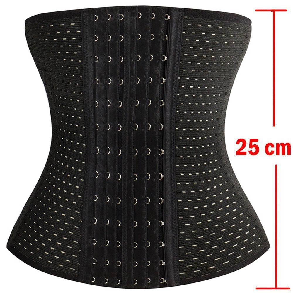 Womens Waist Trainer Cincher Body Shaper Underwear Lingerie Tummy Slim Belt Postpartum Control Underbust Steel Boned Corset