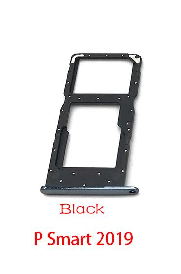 Sim Card Tray For Huawei P Smart 2019 Sim Card Slot SD Card Tray Holder Adapter For Huawei Y7 Y6 Pro 2017 SD Card Tray Holder