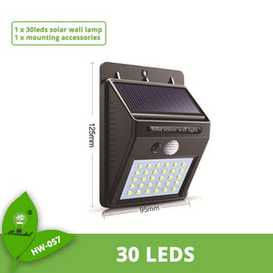 Waterproof 144 LED Solar Light Outdoor Solar Lamp PIR Motion Sensor Solar Powered Sunlight Street Lights for Garden Decoration