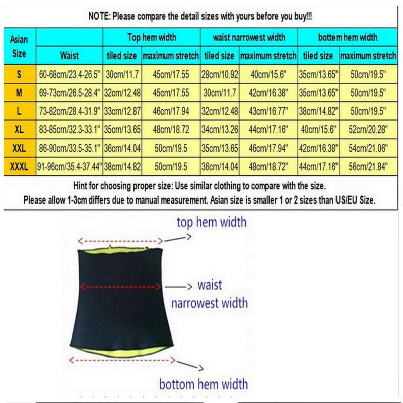 2023 Women Waist Trainer Neoprene Belt Sauna Sweat Body Shaper Tummy Control Girdle Corset Slimming Belt For Women Sports Safety