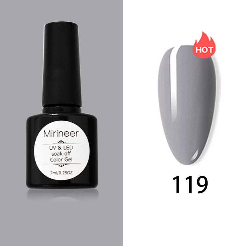 Gel Nail Polish UV LED Art Mirineer All For Manicure Semi Permanent Varnish Soak Off Matte Base Top Coat Shiny Color