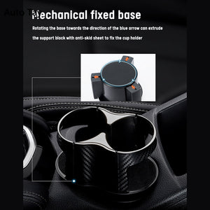 Car 2 In 1 Design Drinks Holders Cup Holder Expander with Upgraded Fixed Base Detachable Drink Can Bottle Stand Bekerhouder Auto