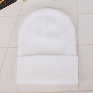 Winter Hats for Woman New Beanies Knitted Fluorescent Cute Hat Girls Autumn Female Beanie Caps Warmer Bonnet Ladies Casual Cap