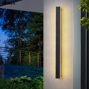 Simple New Modern LED Wall Lights With Remote Living Room Bedroom Aisle Porch Balcony Indoor Lamps Lighting Outdoor Waterproof