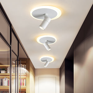 Modern LED Ceiling Lights For Indoor Home Entrance Offline Store White Black Celling Lighting Lamp Lamparas Plafondlamp