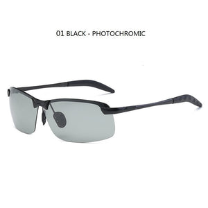 Photochromic Sunglasses Men Polarized Driving Chameleon Glasses Male Change Color Sun Glasses Day Night Vision Driver's Eyewear