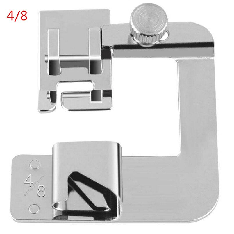 3Pcs Domestic Sewing Machine Foot Presser Rolled Hem Feet Set For Brother Singer Janome Babylock Juki Sewing Machine Accessories