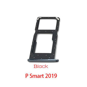 Sim Card Tray For Huawei P Smart 2019 Sim Card Slot SD Card Tray Holder Adapter For Huawei Y7 Y6 Pro 2017 SD Card Tray Holder