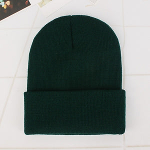 Winter Hats for Woman New Beanies Knitted Fluorescent Cute Hat Girls Autumn Female Beanie Caps Warmer Bonnet Ladies Casual Cap