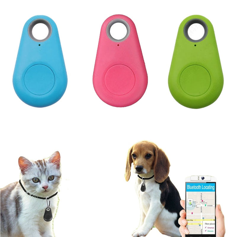 Pet Smart GPS Tracker Mini Anti-Lost Bluetooth Locator Tracer For Dog Cat Kids Car Wallet Key Finder Pet Collar Accessories