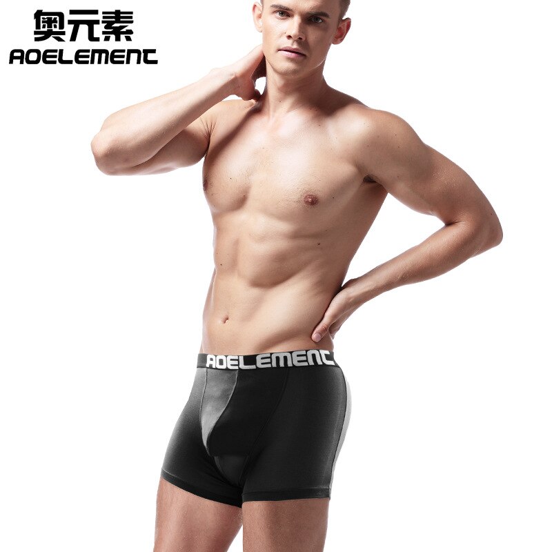 Mens Boxers shorts underwear health  bomb separation modal u convex sac bag physiological scrotum testicle moisture-proof Boxers