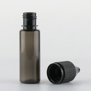 50Pcs 30ml/60ml/100ml/120ml Empty Black Plastic PET Dropper Bottles E Liquid Drop Bottle Long Tip Cap e juice Vape Oil Container