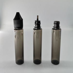 50Pcs 30ml/60ml/100ml/120ml Empty Black Plastic PET Dropper Bottles E Liquid Drop Bottle Long Tip Cap e juice Vape Oil Container