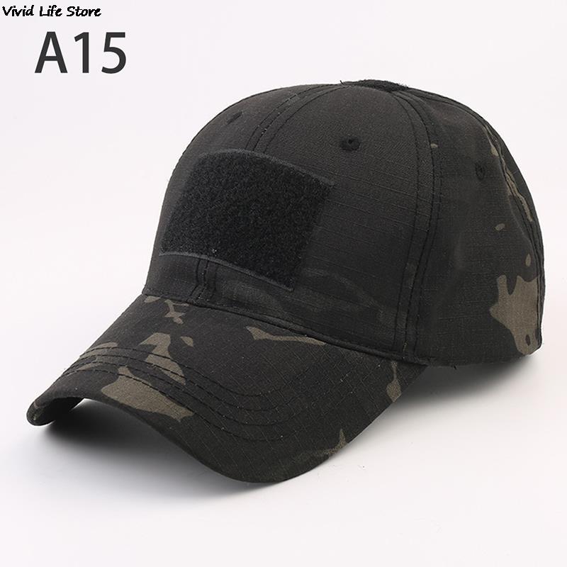 Military Baseball Caps Camouflage Tactical Army Soldier Combat Paintball Adjustable Summer Snapback Sun Hats Men Women