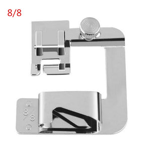 3Pcs Domestic Sewing Machine Foot Presser Rolled Hem Feet Set For Brother Singer Janome Babylock Juki Sewing Machine Accessories