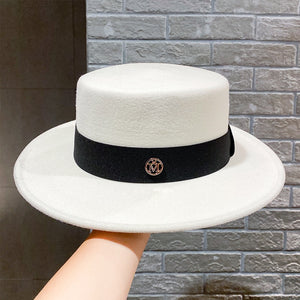 spring autumn fashion beach 2023 Women&#39;s hat fedoras elegant chapel Men&#39;s panama hat fascinator Wedding picture felt Bowler new